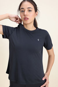 Zelocity Quick Dry Relaxed Top - Black Beauty — thumbnail 6